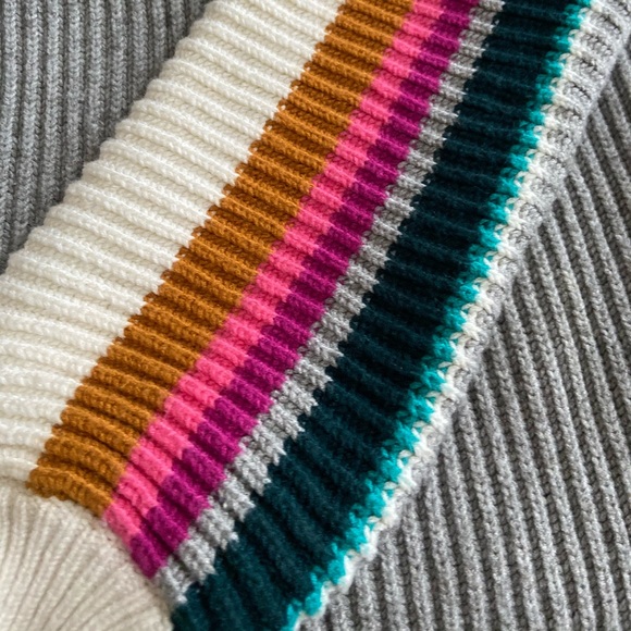 Anthropologie Sophie Rainbow Stripe Sweater Sm - Picture 5 of 12